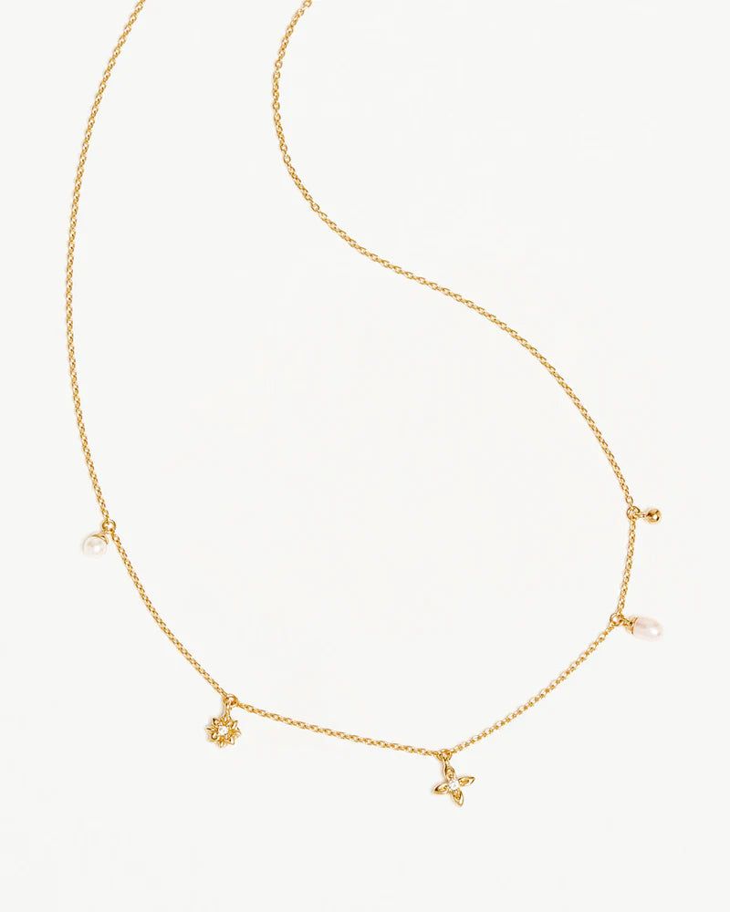 18k Gold Vermeil Live in Peace Choker