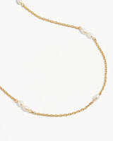 18k Gold Vermeil Serene Dreams Pearl Choker