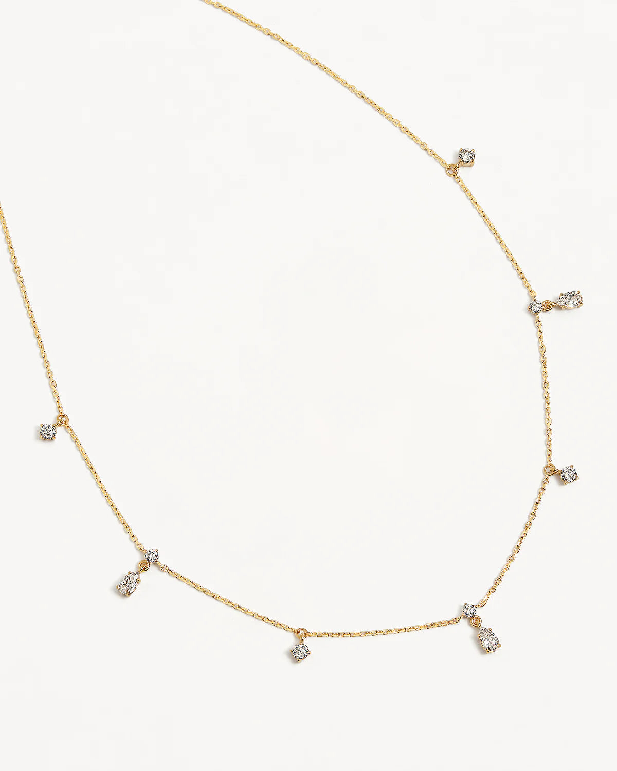 18k Gold Vermeil No Rain, No Flowers Choker