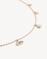 18k Gold Vermeil Hope and Protection Necklace