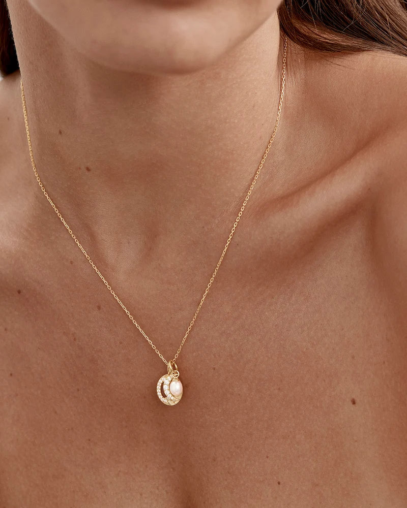 18k Gold Plated Celestial Skies Necklace
