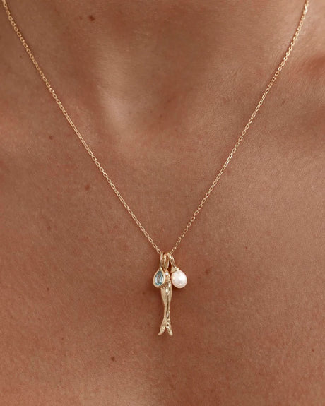 18k Gold Vermeil Wishing Necklace