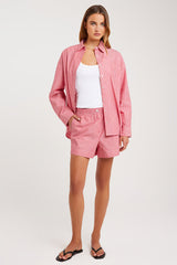 Anouk Stripe Short| Red Stripe