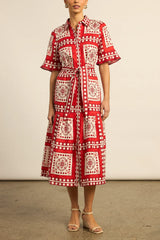 Oasis Dress | Poppy Scarf