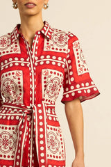 Oasis Dress | Poppy Scarf