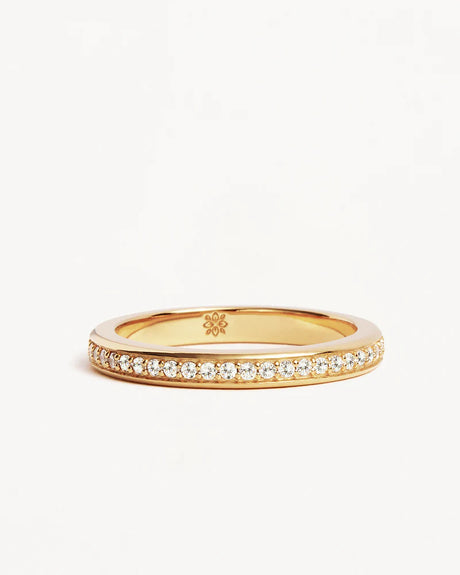 18k Gold Vermeil With Love Ring