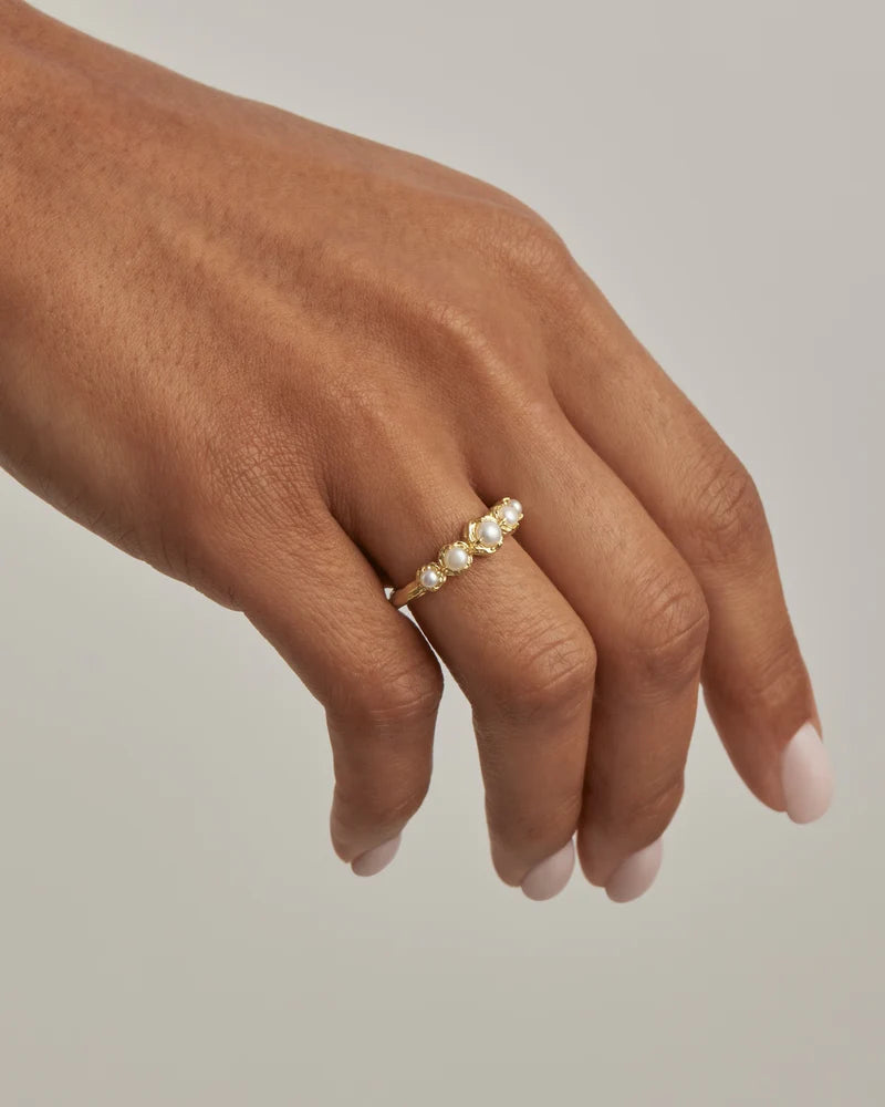 18K Gold Vermeil Peace Within Ring
