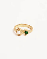 18K Gold Vermeil Monnlit Tides Ring