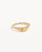 18K Gold Vermeil Lotus Ring