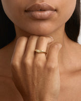 18K Gold Vermeil Lotus Ring