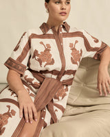 Roam Dress | Coffee Collage