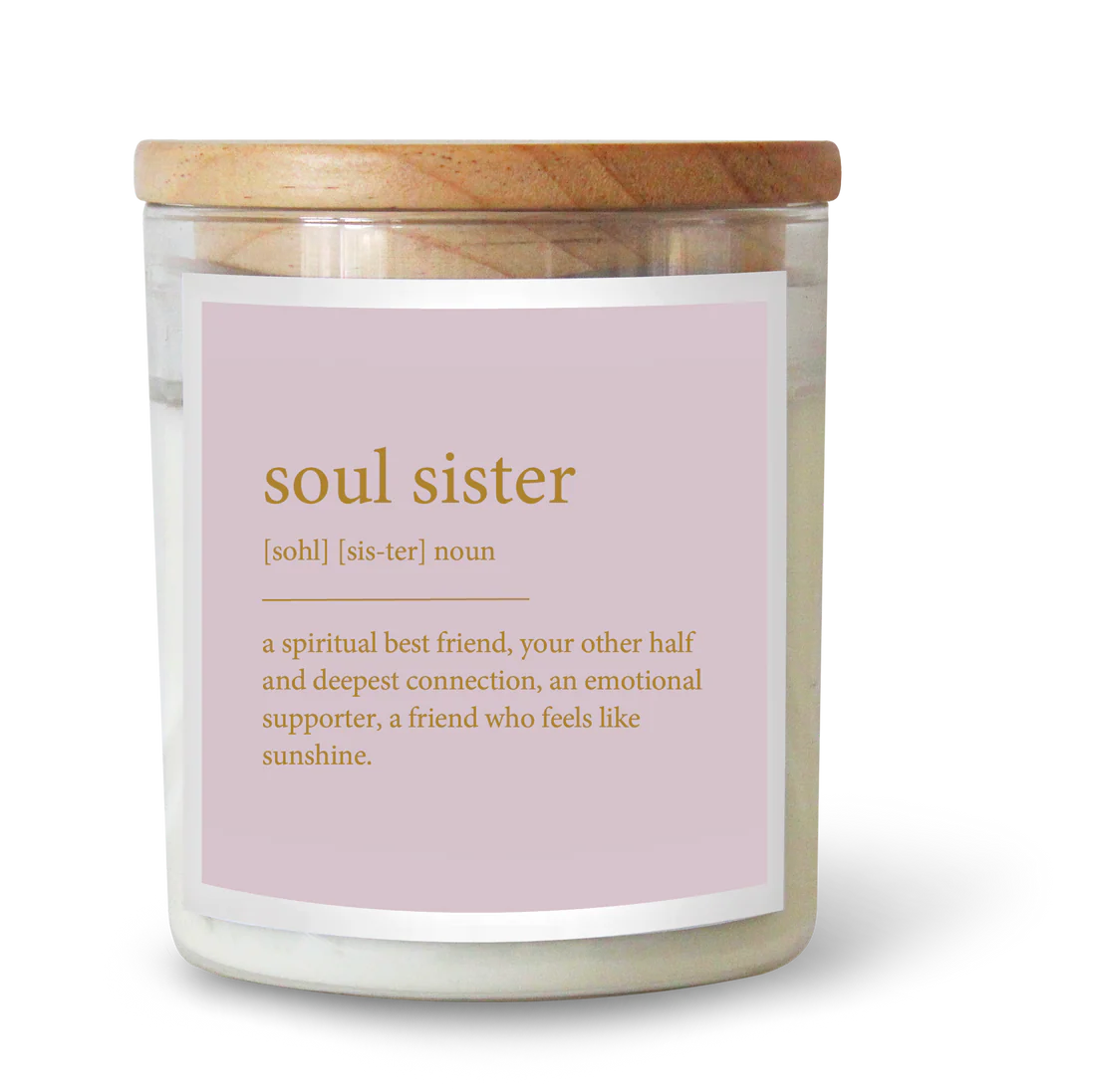 Goldie Dictionary Soul Candle - Soul Sister | Biarritz