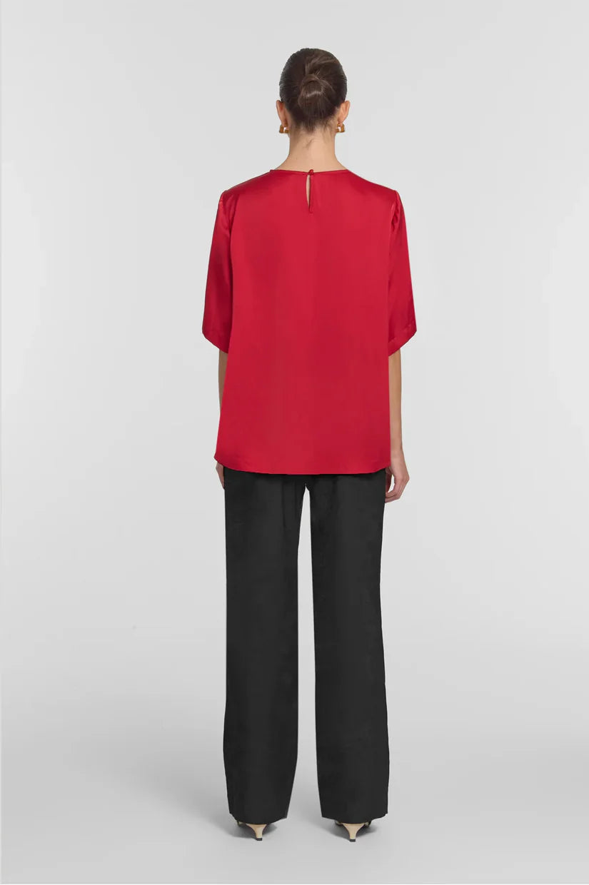 Viktoria & Woods Elysian Tee | Sunset Red