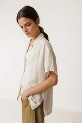 Handmade Embroidery Shirt | Linen