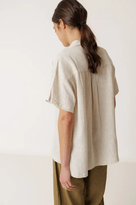 Handmade Embroidery Shirt | Linen