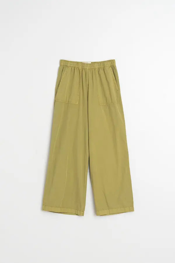 Straight Poplin Pant | Apple