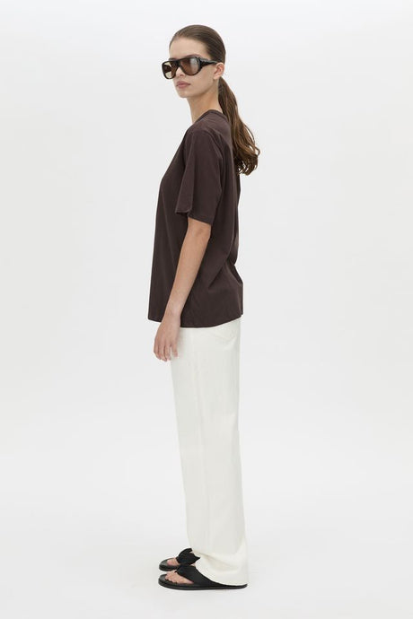Calista Relaxed Print Tee | Hickory