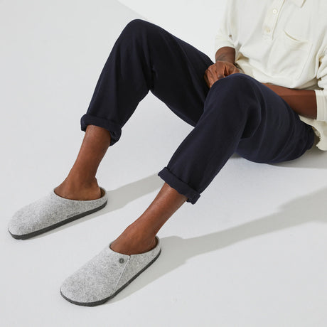 Birkenstock Zermatt Light Grey Wool Felt Regular