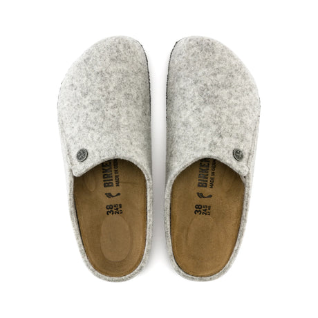 Birkenstock Zermatt Light Grey Wool Felt Regular