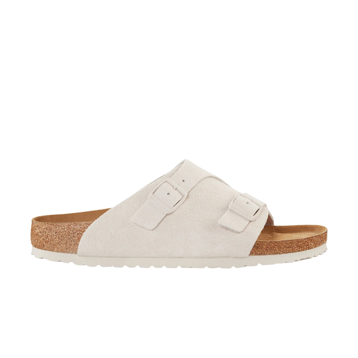 Birkenstock Zurich Antique White Suede Leather Regular